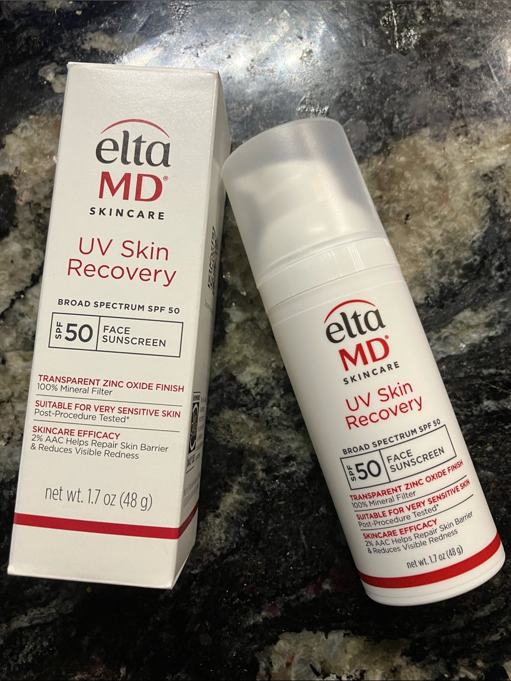 NIB EltaMD UV Skin Recovery Face Sunscreen - 50 SPF